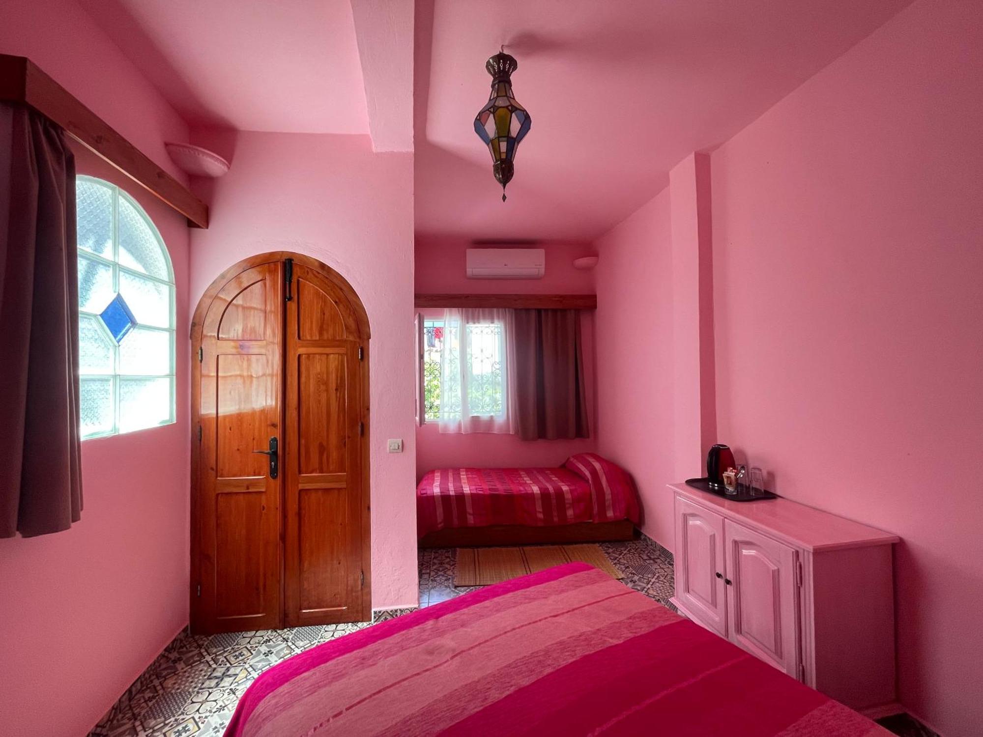 シェフシャウエン Dar Fatima Bed & Breakfast エクステリア 写真