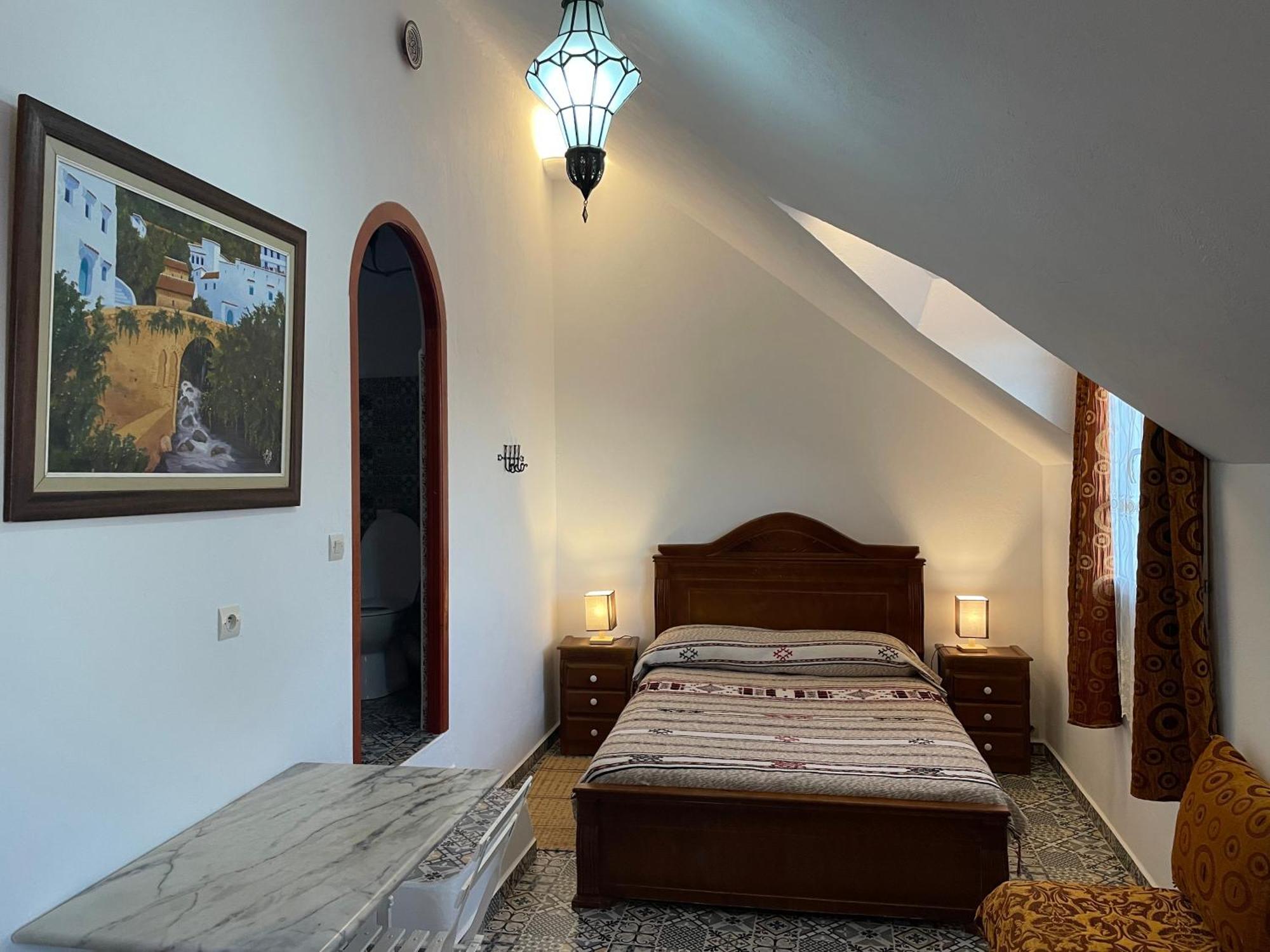 シェフシャウエン Dar Fatima Bed & Breakfast エクステリア 写真